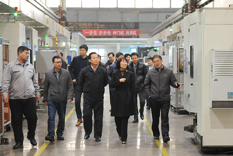 深圳宝能集团高级副总裁陈琳一行 到我公司参观考察